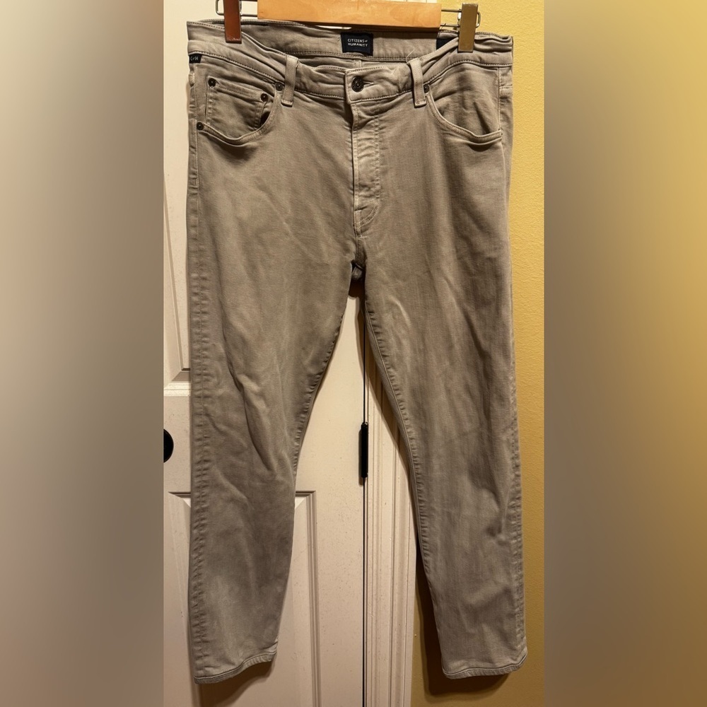 Citizens Of Humanity Gage Men’s Grey Blue Jeans Denim Waist Sz 33
